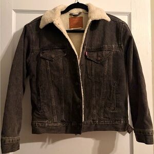 Women’s Sherpa Lined Denim Jacket